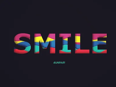 Smile ur heart away design illustration lettering procreate smile typography vector
