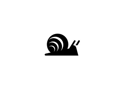 Autumn Snail animal autumn black bug fall forest icon illustration logo nature shape simple snail