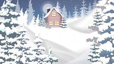 Winter Background Secne winter winter background winter scene