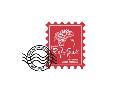 Logo for Puan Rempah Indonesian Cuisine branding culinary logo design logo people logo restaurant logo