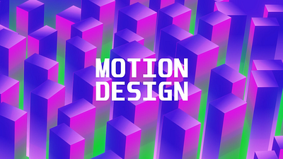 Gradient Cubes 3d after effects animation design motion motion design motion graphics