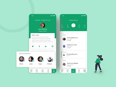 user profile/ about page uiux design about page about person adobexd app design design graphic design interface mobile mobile app ui uiux uiuxdesign user interface user profile