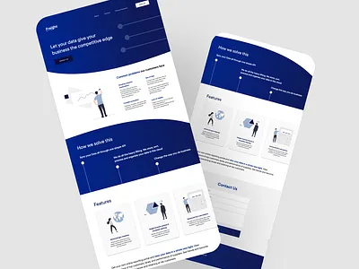 Freight Data Website on Mobile branding design freight website skyrocket skyrocket new zealand website website design website design company