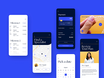 Grin App mobile ui ux visual design