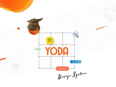 Design System - Yoda app banking clean design design system figma ios responsive ui ux