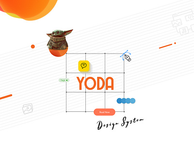 Design System - Yoda app banking clean design design system figma ios responsive ui ux