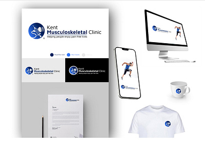 Kent Musculoskeletal Clinic Logo Design branding graphic design logo