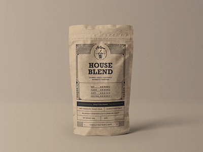 Packaging design for Artisan Coffee & Wine branding graphic design visual identity