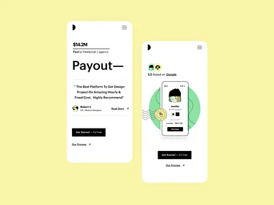 Web UI agency app ui clean design agency freelancer job app job ui job website landing page mobile ui onboarding product design projects responsive team ui ui ux user experience ux website