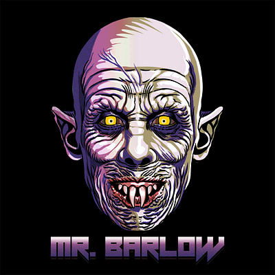 Mr. Barlow branding graphic design illustration procreate tees tshirt