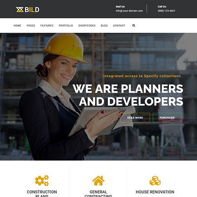 Bild | Building, Construction Joomla 4 Template By Joomlastars architecture bootstrap builder building business construction corporate design interier joomla joomla theme joomla4 joomla4all multipurpose pagebuilder portfolio responsive templatemonster
