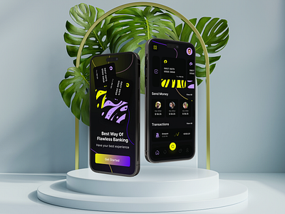 Mobile App - Finance App, Banking App app bank banking behance business crypto dribbble finance gk interface invest investing money motivation rtvd ssc stocks ui userexperience ux