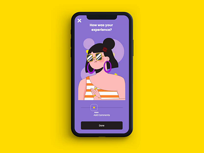Mobile App - Rating, Review App Screen Concept 3d android customer ecommerce fashion illustration interface iphone moda modafeminina onlineshopping rating review rtvd shopping smartphone store ui userexperience ux