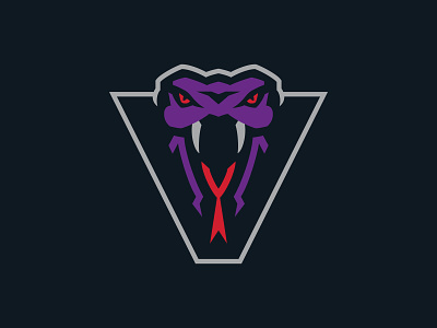 V for Vipers basketball brand branding design fangs identity illustration logo mascot mascot logo matthew doyle negative space reptile snake sport design sports v vector vipers