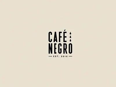 Café Negro brandidentity branding design graphicdesign illustration logo logotype puertorico ui welovedesign