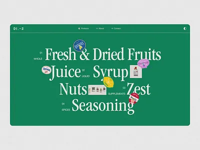 Weekly UI/UX Exercise #2 animation colorful design district2 studio fresh fruits illustration playful transition ui vietnam