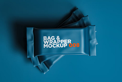 Wrapper Bag Mockup 3d bag box packaging branding design graphic design illustration logo mockup packaging packaging design ux wrapper