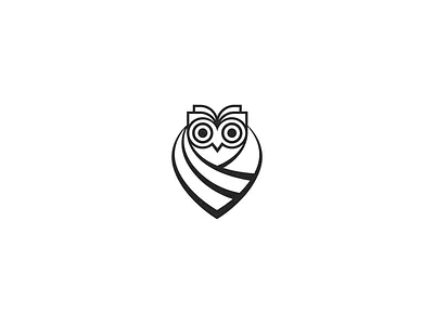 owl + book + heart brand design brand designer brand identity branding concept logo creative logo graphic design logo logo book logo idea logo lounge logobook logodesign logotype monogram logo symbol logo