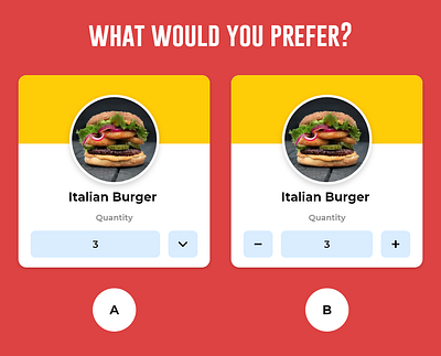 Right Selection design ui ux
