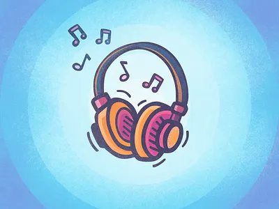 Tunes clipart doodle hand drawn icon design icons illustration tinyart