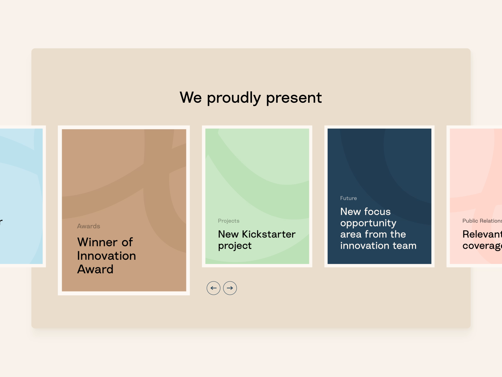 Example of Blog article covers