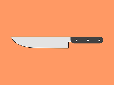 Chef's Knife Icon (SVG) graphic design icon design icons illustration svg vector