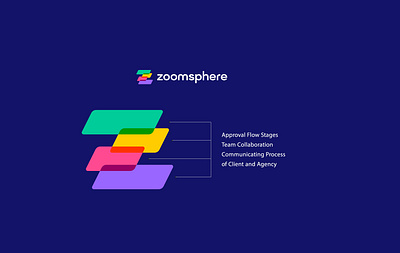 Zoomsphere branding design icon illustration illustrator logo minimal vector