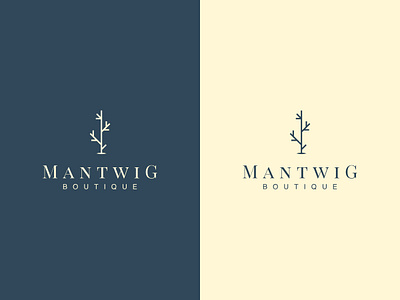 Mantwig Boutique - Logo Design and Branding brand guideline branding design graphic design illustration logo logo design ui