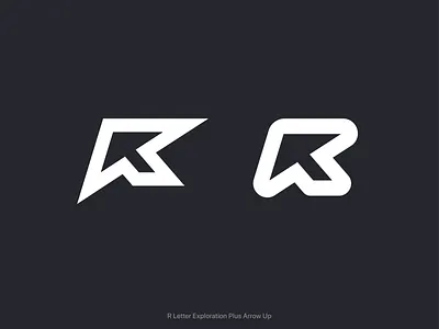 R + arrow up, letter mark, negative space logo design a b c d e f g h i j k l m arrow up logo blockchain brand designer crypto cryptocurrency design for sale unused logo investment advise learning letter mark logo logo design logo mark logotype designer n o p q r s t u v w x y z r letter stocks trading trading logo