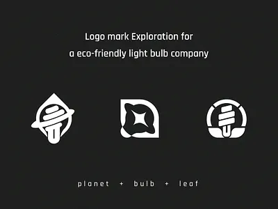 Eco Friendly branding eco friendly fluorescent light bulb logo planet bulb logo planet logo spark