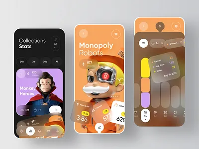 MBOX - NFT Marketplace Mobile App Activity ape app art binance blockchain crypto dao design gamefi market marketplace meta mobile nft shop web 3.0 web3