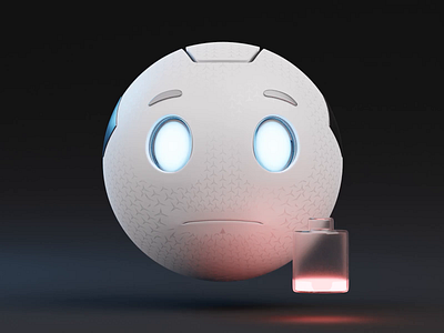 Robot emojis 3d animation blender cyborg emojis emoticons experiment illustration illustrations inspiration motion graphics resources robot