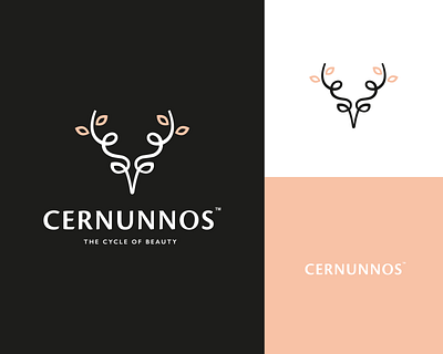 Cernunnos - Logo branding design graphic design illustration logo storytelling typography