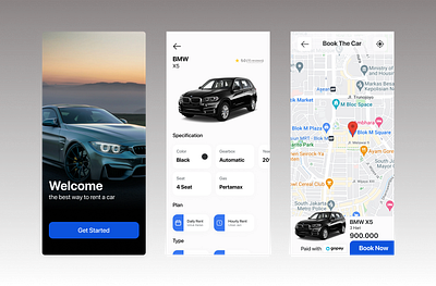 Dumb-Car app design ui ux