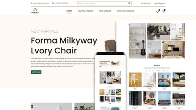 OAKWOOD CRAFT BD furniture shop intorior design landing page oakwood ui uiux ux wooden company woodshop