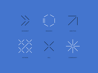 Amsterdam Chemistry Network - Icons amsterdam assets blue bond branding chemistry clean connect connection event iconography icons logo minimal network science startup symbols ui design