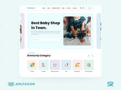 Babyxgon Baby Ecommerce Website Design app baby baby ecommerce baby website design ecommerce ecommerce web ecommerce website figma product design ui ui ux ui design ux ux design web website