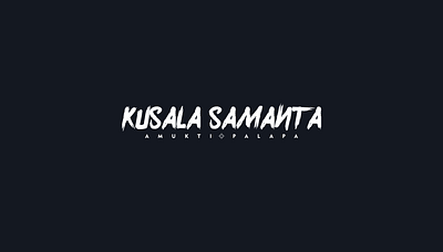 Kusala Samanta amukti palapa board game branding logo