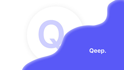 Qeep Banner branding design graphic design