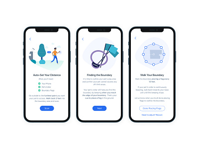 Product Setup Flow app design app flow app setup app ui app ux design illustration onboarding pet app pet product product setup flow setup user experience user flow ux