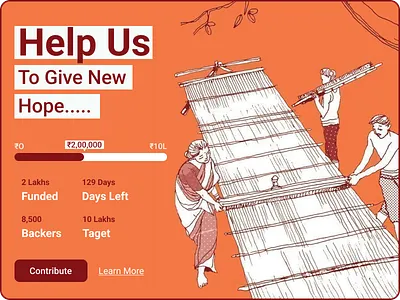 Crowdfunding #32 3d animation branding dailyui design graphic design illustration logo motion graphics ui