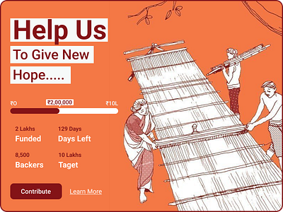 Crowdfunding #32 3d animation branding dailyui design graphic design illustration logo motion graphics ui