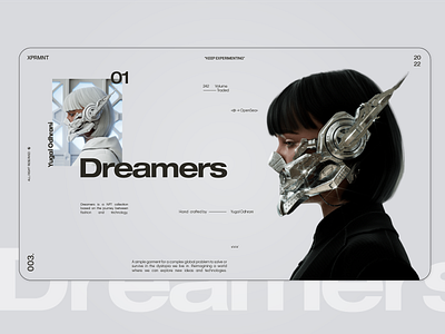 XPRMNT 003 ads brand strategy branding cyberpunk design graphic design illustration logo nft swiss design ui ui design uiux ux vector
