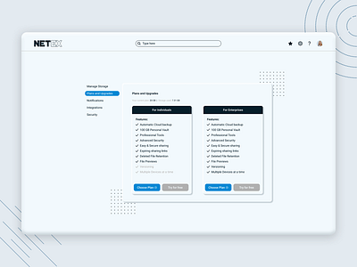 Day 6 - Settings page design dailyui design settings page ui ux websitedesign webui