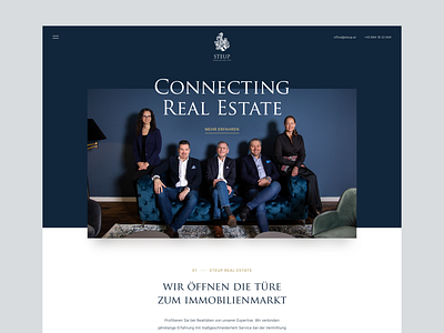 Real Estate Website branding clean design logo real estate ui uiux ux web web design website