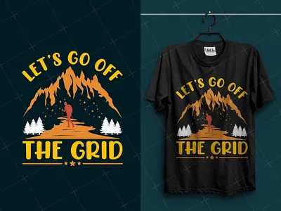 Hiking adventure t-shirt design tshirtshop