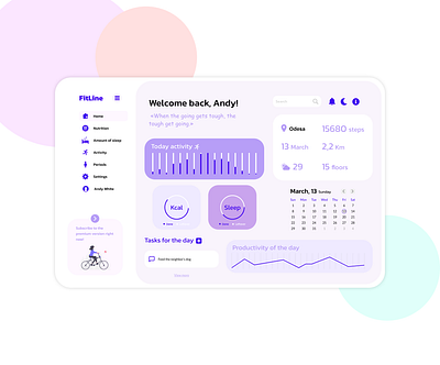 FitLine branding design site ui web webdesign website