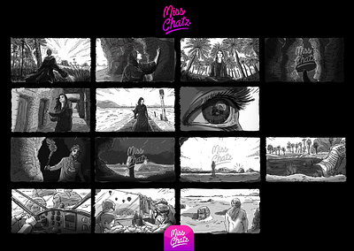 Al Ula Film al ula arab arabian design film filming freelance illustration production sketch storyboard