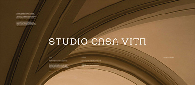 Studio Casa Vita Logo brand identity branding design logo logotype