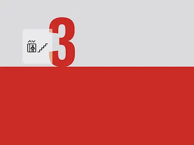 Garage interior signage graphicdesign